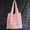 Pink, variant on Womens Casual Nylon Spandex Tote Bag Lightweight Striped Shoulder Purse Expandable Shopper for Beach Travel,Size Free Size