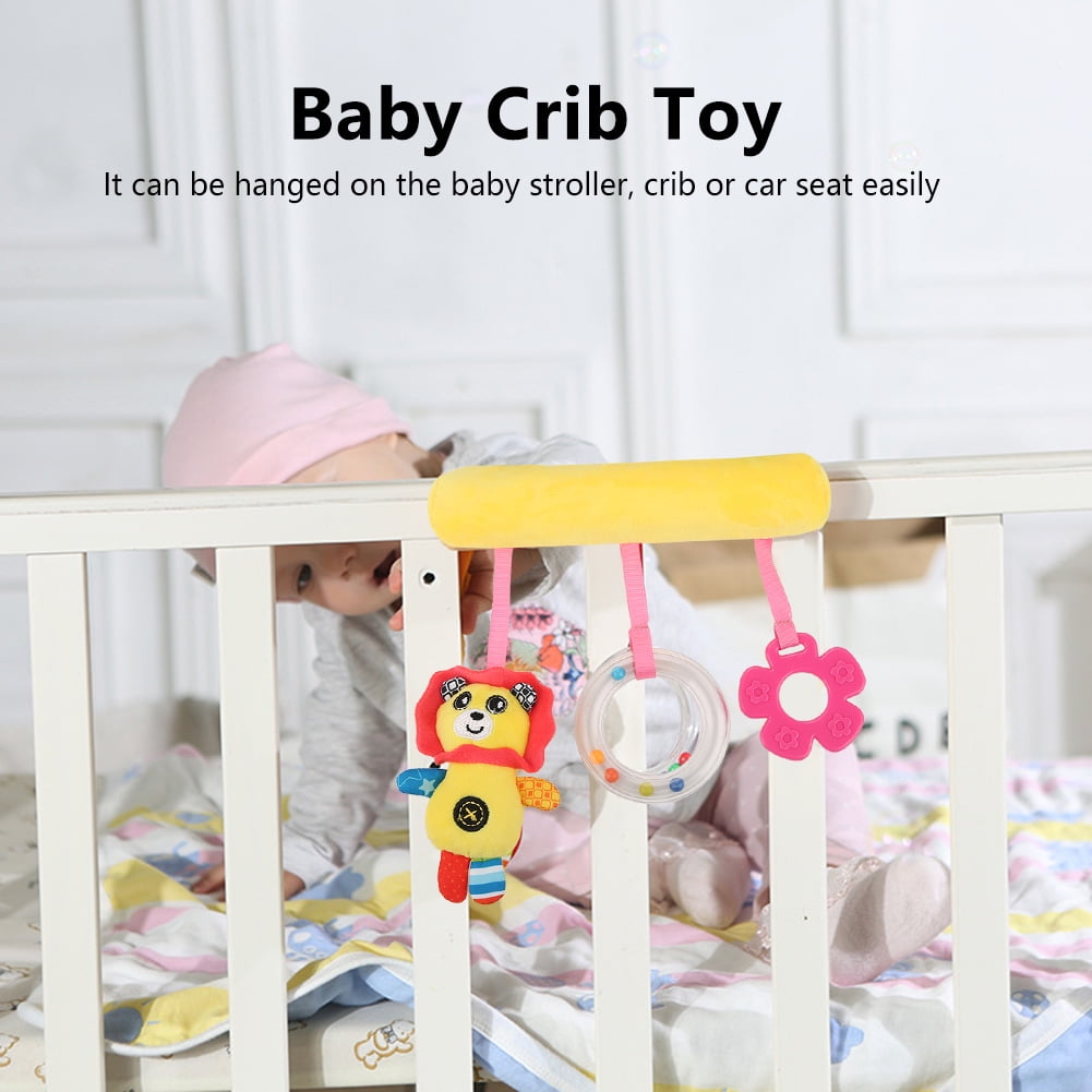 LYUMO Colorful Baby Crib Stroller Hanging Toys Plush Toy Soft Cute