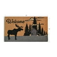 thumbnail image 2 of Moose Silhouette Brown, Black -575PVC, 2 of 5