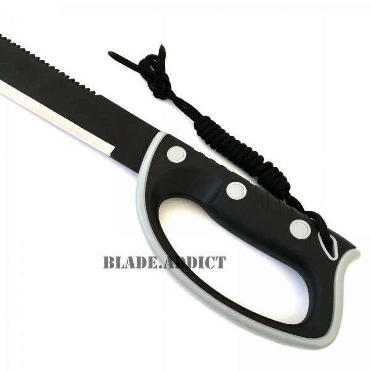 24" JUNGLE MACHETE HUNTING KNIFE Outdoor Camping SURVIVAL Fixed Blade