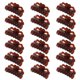 thumbnail image 1 of YSNOOWE 20Ud Garras Pequeñas Para Con Sujeción Firme En Marrón Para Uso Diario, 1 of 6
