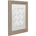 thumbnail image 2 of Trademark Fine Art "Big Beautiful Blossoms 20" Canvas Art by Hello Angel, White Matte, Birch Frame, 2 of 4