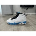 thumbnail image 3 of Ni - ke Air Jordan Retro 9 White/ Black/ Power Blue Size 13, 3 of 5