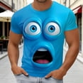 thumbnail image 3 of Funny Novelty 3d Emojs Graphic Tees for Men 2026 Summer Casual Short Sleeve Crewneck T Shirts, 3 of 5