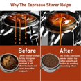 thumbnail image 2 of Herramienta para dispensar café expreso: prensador de café con resorte de acero inoxidable 304 de 58 mm con base plana, como se muestra, como se muestra, 2 of 5