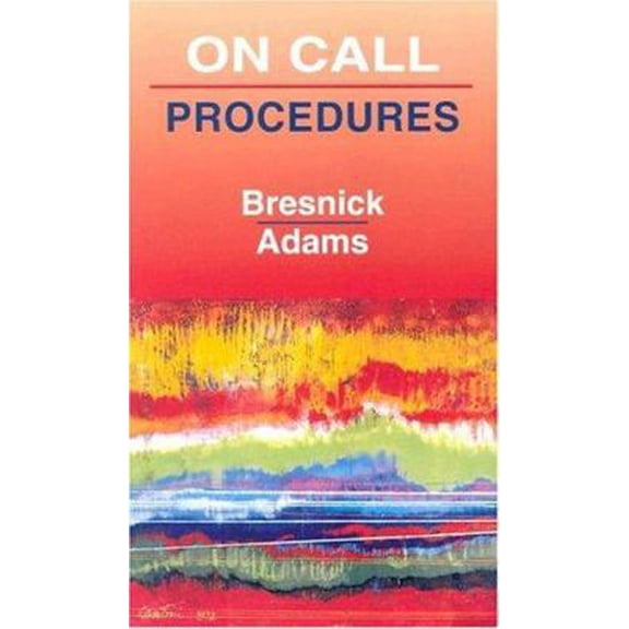 Pre-Owned On Call Procedures: On Call Series (Paperback) 072167304X 9780721673042