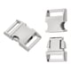 thumbnail image 1 of Hebilla de Liberación Lateral Rápida de 3/4 Pulgadas Uxcell, Clips de Reemplazo de Metal para Correas de Mochila y Collares de Perro Plata, 2 paquetes, 1 of 7