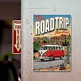 thumbnail image 3 of Placa Metal Vintage Por Carretera Pintura Hierro Rectangular Barra Pared 20x30cm, 3 of 9