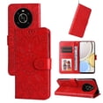 thumbnail image 1 of Funda tipo cartera GANGXUN para Honor X9 4G/5G , diseño girasol, cuero PU, soporte, cierre magnético, tarjetero, 1 of 5