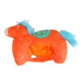 thumbnail image 4 of Sombrero de caballo de peluche, funda para la cabeza, accesorio para disfraz DIY, disfraz de peluche novedoso Naranja, 4 of 9