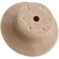 thumbnail image 4 of Silverline Round Wood Drawer Knob 1-1/2", Unfinished Cabinet Pulls Handles Hardware for Drawer Wardrobe Dresser, 20 Pack, 4 of 5