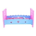 thumbnail image 2 of KAKOWELY Cama para muñecas, cuna para muñecas, muebles para niñas, juguete para jugar en casa, accesorio para muñecas, 2 of 5