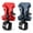 Red and gray, variant on Power Tool Holster Waist Clip System, 2-Pack Drill Holder with Safety Lock, Elastic Strap and ABS Steel Belt Hook