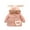 Pink, variant on Vedolay Girls Jackets Baby Girls Chic Collarless Jackets Long Sleeve Winte Zippered Coat,Pink 6-12 Months