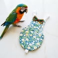 thumbnail image 5 of Parrot Harness and Leash, Pet Bird Harness with Leash, For Lovebird Conure Cockatiel Macaw(Green Floral)-XL, 5 of 6