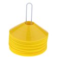 thumbnail image 1 of Disco de Fútbol Marcador de límites 50 × Amarillo Sunnimix Sport Fútbol Mini Disc Conos, 1 of 8