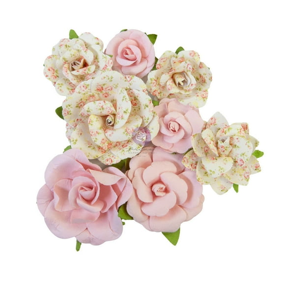 Prima Marketing Mulberry Paper Flowers-Friends Always/My Sweet