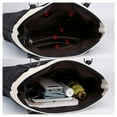 thumbnail image 6 of HuaAngel Large Capacity Lightweight Canvas Tote Bag with 15.6 Inch Laptop Compartment for Work College Travel Casual Stylish Durable, 6 of 7