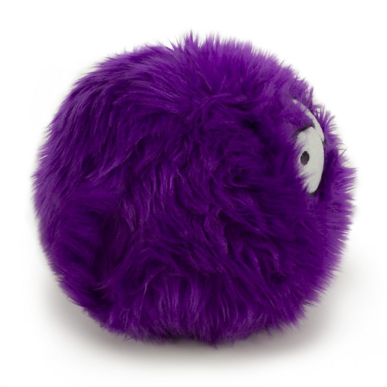 Fuzzy ball cheap dog toy
