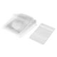 thumbnail image 1 of Organizador de almacenamiento de joyas de para pendientes 84 rejillas 50 bolsas 35g , Transparente, 9 cm x 13 cm 30 piezas Sunnimix  Bolsas de almacenamiento de joyas, 1 of 8