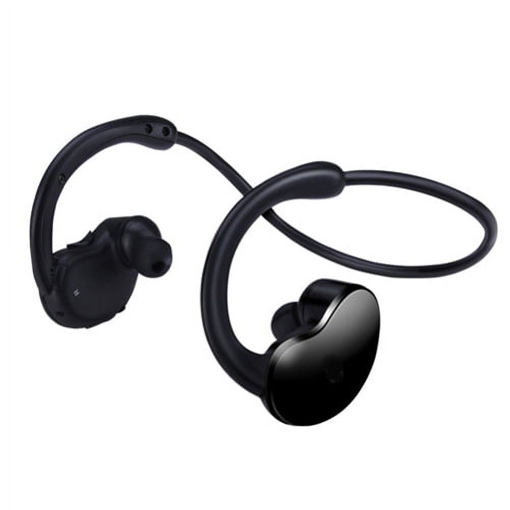 Bluetooth Neckband Headset – Wireless Earphones With Mic, Noise Cancellation, Sweatproof, For IPhone 16 & Universal