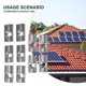 thumbnail image 5 of Aluminum Sliding Block With Stainless Steel-Spring Ball-Solar M8 Thread A13x22mm, 5 of 11