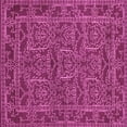 thumbnail image 1 of Ahgly Company Indoor Square Oriental Pink Modern Area Rugs, 7' Square, 1 of 4
