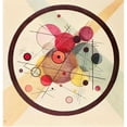 thumbnail image 2 of Kandinsky, Wassily 12x12 Black Modern Framed Museum Art Print Titled - Circles in a Circle 1923, 2 of 4