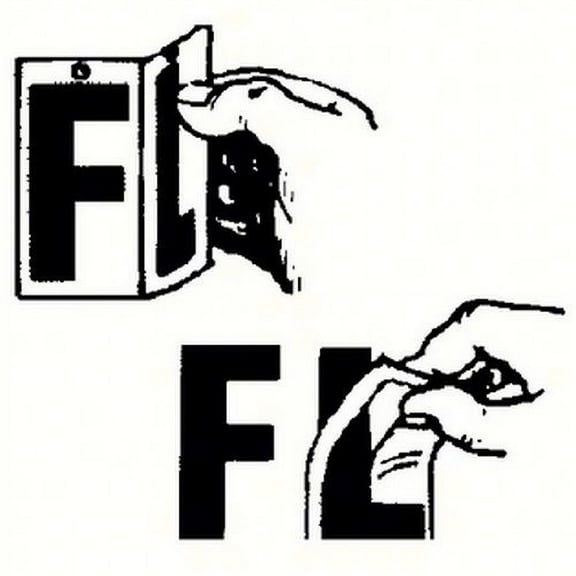 SEACHOICE Boat Lettering M, White