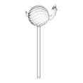 thumbnail image 2 of Glass Plant Watering Globes,Automatic Watering Bulbs for Indoor Plants,Self Watering Globes Snail Shape,Plant Watering Devices,Self Watering Planter Insert for Home Garden(B), 2 of 9