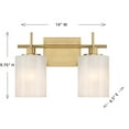 thumbnail image 6 of Bathroom Vanity Light in Natural Brass, 6 of 6