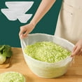 thumbnail image 1 of Iumwxz Kitchen Gadgets Vegetable Stuffing Bag Household Cabbage Bag Milk Filter Bag Dehydrator Vegetable Pressing Filter Screen Kitchen Utensil Set B Plastic 50% Off Clear, 1 of 9