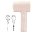 thumbnail image 2 of Mini Hand Mixer For Kitchen Rechargeable Wireless Electric Hand Mixer Kitchen Tool For Kitchen Baking Cooking  Pink Single Pump, 2 of 7
