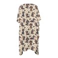 thumbnail image 2 of HELLHERO Dachshund Bone Women's Kimono Swimwear and Shawl Loose High Quality Fabrics Lightweight Long Kimono Swimsuit Cover Up, 2 of 6