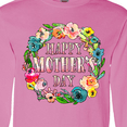 thumbnail image 4 of Inktastic Happy Mother's Day- flowers Long Sleeve T-Shirt, 4 of 5