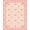 Ivory, Pattern 1, variant on ODIKA 4'x6' Machine Washable Non-Slip Area Rug, Vintage Inspired Floral with Non Slip Design and Subtle Pink Hues High Traffic Rug, Ivory, 84706