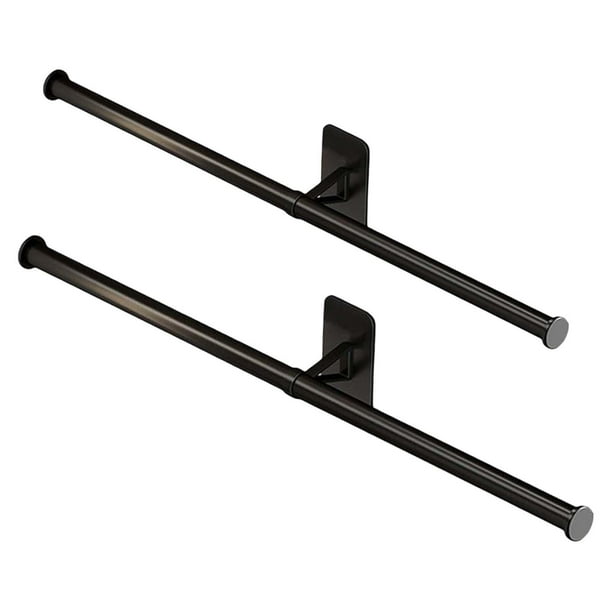 2 toalleros modernos para colgar en la puerta, para el hogar, el bar y el dormitorio. 45cm y 35cm