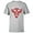 Athletic Heather, variant on Dawn of the Planet of the Apes ALZ-113 Simian Flu Ape Skull - Short Sleeve T-Shirt for Kids - Customized-Black