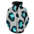 thumbnail image 1 of Sudadera con capucha y cremallera para hombre y mujer, con estampado 3D de guitarra, estilo informal, estilo hip hop, unisex, 1 of 6