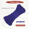 thumbnail image 3 of Uxcell Cuerda Paracord de 4 MM 102FT para Camping [1PCS] - Cuerda de 7 hebras 550LB para Tiendas de Camping y Lonjas [Azul], 3 of 6
