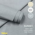 thumbnail image 6 of Adjustable Cordless Light Filtering Panel Track Blinds, Sunset Grey - 46"-86"W X 0"-96"H, 6 of 9