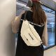 thumbnail image 4 of Riñonera unisex, riñonera de moda, riñonera de lona, ​​bolso cruzado (blanco), 4 of 7