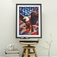 thumbnail image 2 of HsdsBebe Independence Day Eagle DIY Diamond Art Painting Kit, Art Craft Gem Painting Adult and Children Diamond Art, 2 of 6
