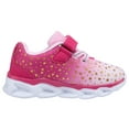 thumbnail image 6 of NEWMALL Girls Led Shoes Flashing Light Up Sneakers (10 Toddler,Fuchsia), 6 of 7