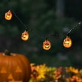 thumbnail image 2 of The Gerson Company Solar Powered Jack o Lantern Pumpkin Light String, 2 of 2