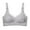 Gray, variant on Fesfesfes Bras for Women Comfortable Breathable Hollow Lace Bras Unwired Small Adjustment Lift Push Up Bras Summer Underwear Bras