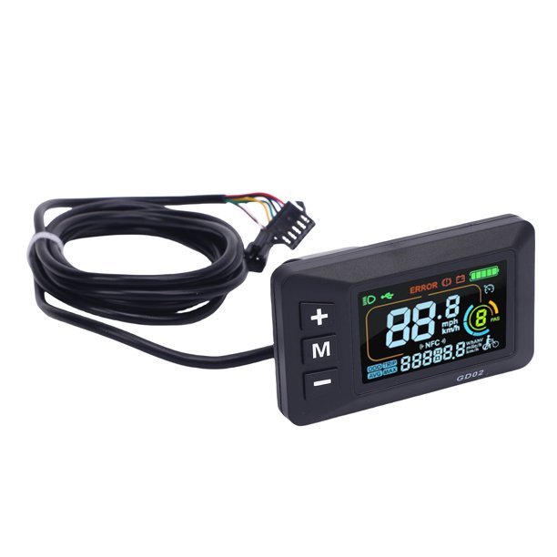 Control Martarsador de motor Eléctrico kit 3 Modo Sine 17a Controlador Con 130X Aprendedor LCD Panel de Visualización Probas de Agua Para 36V 48V 250W 350W Motor Sin Escobillas