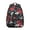 Black-52, variant on Hibiscus Backpack for Students Hawaiian Jungle Floral School Bag Colorful Exotic Tropical Backpack for Summer Travel