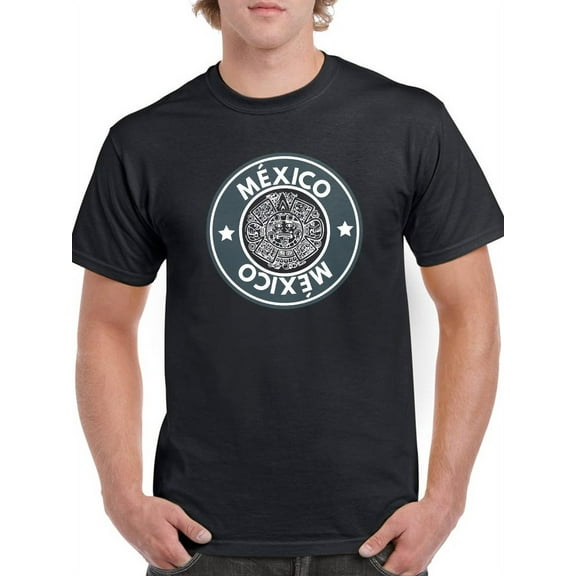 Mexican Peso Logo T-Shirt Men -Smartprints Designs, Male 5X-Large