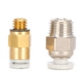thumbnail image 2 of Metal 3D Printer Parts CR-10 Hotend Extruder Pneumatic Connector for Creality V6, 2 of 8